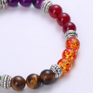 7 Healing Chakra Mixed - Natural Stone Bracelet