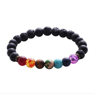 7 Healing Chakra Mixed - Natural Stone Bracelet