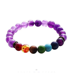 7 Healing Chakra Mixed - Natural Stone Bracelet