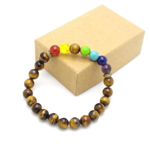 7 Healing Chakra Mixed - Natural Stone Bracelet