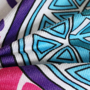 BeddingOutlet Tassel Indian Toalla Mandala Tapestry Beach Towel Sunblock Round Bikini Cover-Up Blanket Lotus Bohemian Yoga Mat