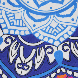 BeddingOutlet Tassel Indian Toalla Mandala Tapestry Beach Towel Sunblock Round Bikini Cover-Up Blanket Lotus Bohemian Yoga Mat