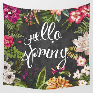 Summertime Landscape Tapestry - 1.5mx1.5m Wall Hanging