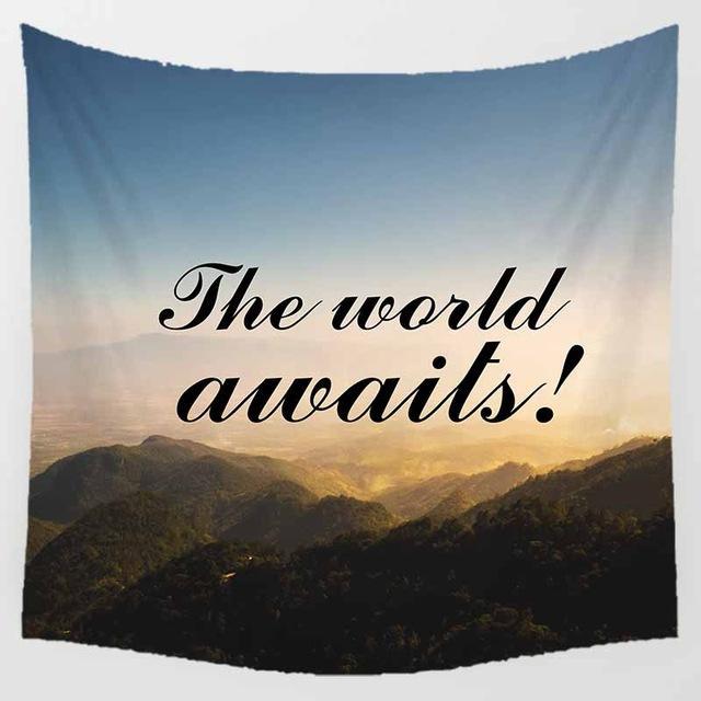 Summertime Landscape Tapestry - 1.5mx1.5m Wall Hanging