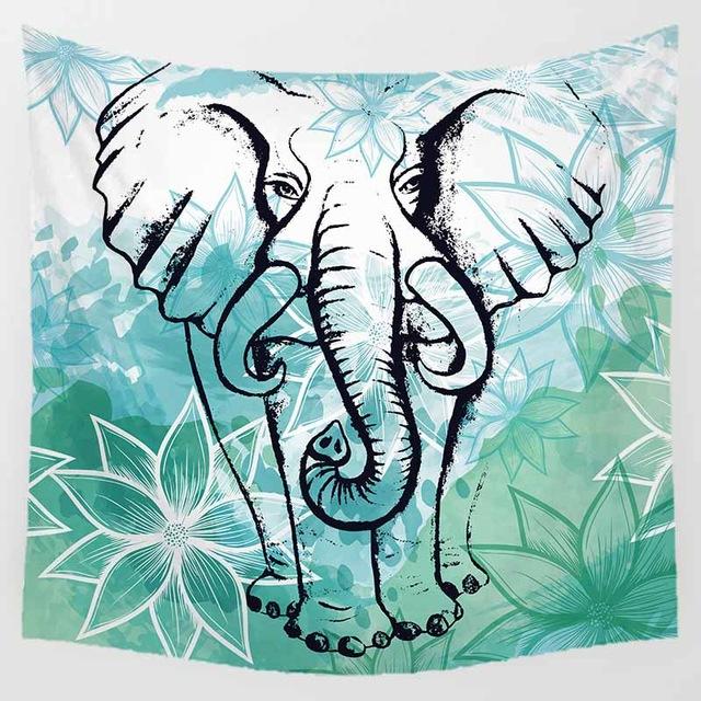 Summertime Landscape Tapestry - 1.5mx1.5m Wall Hanging