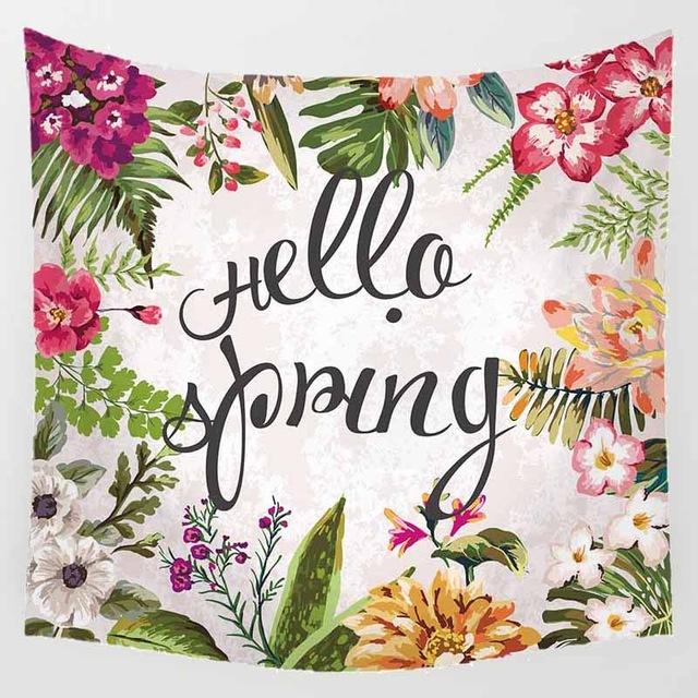 Summertime Landscape Tapestry - 1.5mx1.5m Wall Hanging