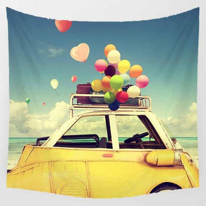 Summertime Landscape Tapestry - 1.5mx1.5m Wall Hanging
