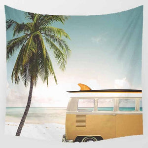 Summertime Landscape Tapestry - 1.5mx1.5m Wall Hanging
