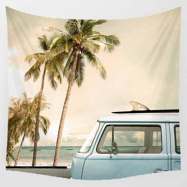 Summertime Landscape Tapestry - 1.5mx1.5m Wall Hanging