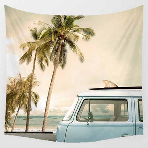 Summertime Landscape Tapestry - 1.5mx1.5m Wall Hanging