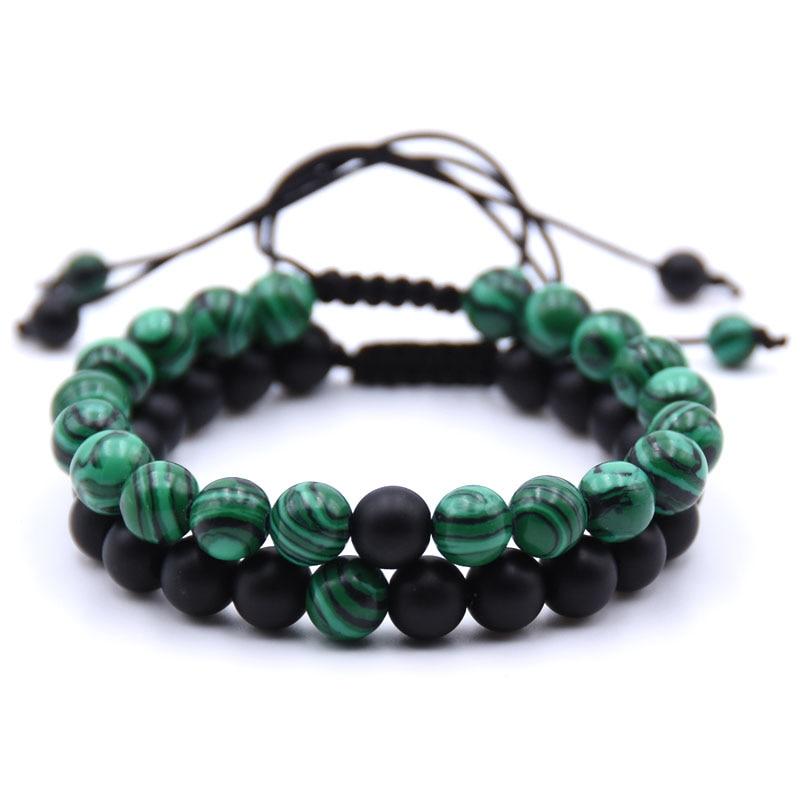 Couple Natural Stone Bracelets